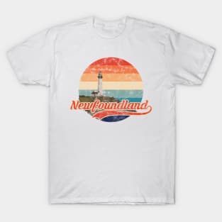 Vintage Lighthouse || Newfoundland and Labrador || Gifts || Souvenirs || Clothing T-Shirt